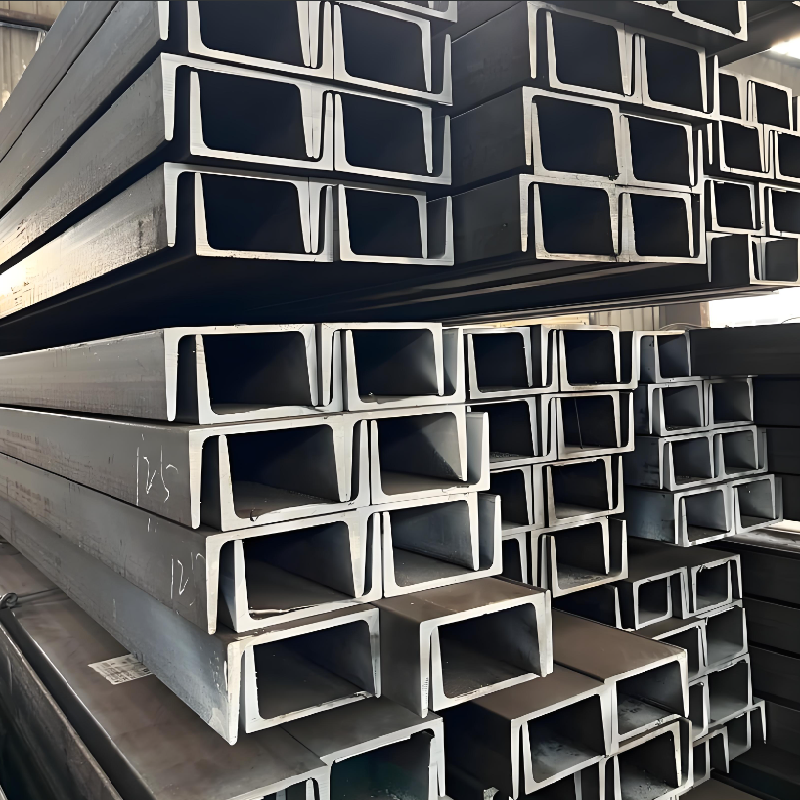 ASTM A36 Section Steel Structural U Shape Profile Channel Steel Black Surface C Channel