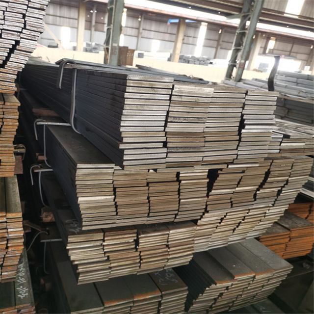 Galvanized Steel Flat Bar GI Profile ASTM A36 DX51D 6m 12m GI Carbon Flat Bar 50*5 40*4 Best Price Cut Weld Customized