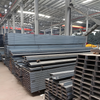 ASTM A36 Section Steel Structural U Shape Profile Channel Steel Black Surface C Channel