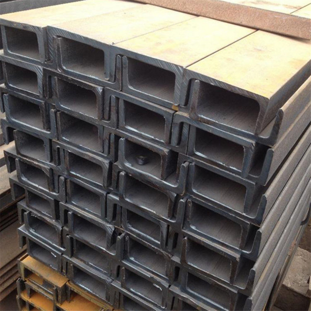 ASTM A36 Section Steel Structural U Shape Profile Channel Steel Black Surface C Channel