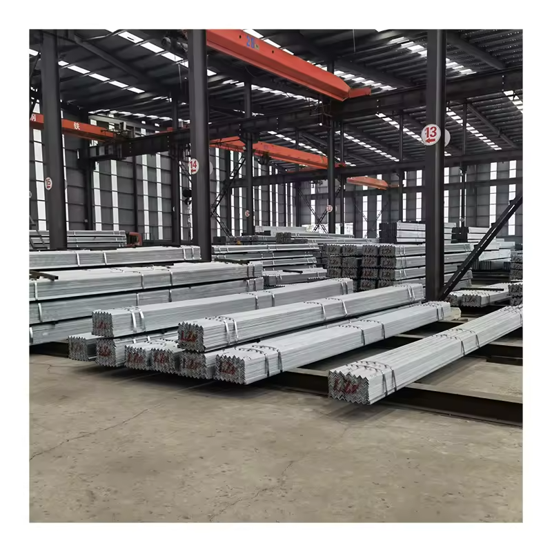 Factory Hot Sales 50mmx50mm L Angle Steel Bar with Hole for Construction L-shaped Angle Steel Bar