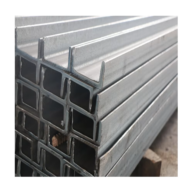 ASTM A36 Section Steel Structural U Shape Profile Channel Steel Black Surface C Channel