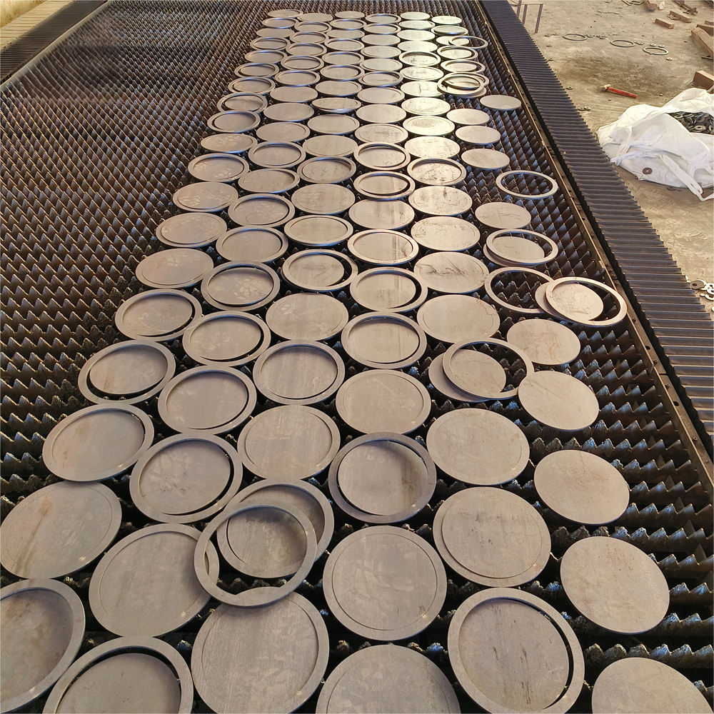 Custom CNC Laser Cutting Bending Fabrication Service for High Strength Carbon Steel Metal Sheet Parts